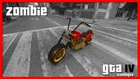 Liberty City Cycles Zombie do GTA IV